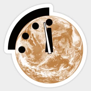 Doomsday Clock Sticker